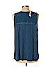 Old Navy 100% Polyester Blue Sleeveless Top Size XL - photo 2