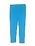 Justice 100% Cotton Blue Leggings Size 10 - photo 1