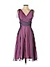 Patra 100% Polyester Purple Cocktail Dress Size 10 - photo 1