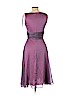 Patra 100% Polyester Purple Cocktail Dress Size 10 - photo 2