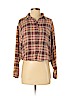 American Eagle Outfitters Tan Long Sleeve Button-Down Shirt Size S (petite) - photo 1
