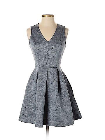 Buttons Casual Dress (view 1)