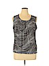 Evan Picone Black Sleeveless Top Size XL - photo 1