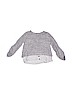 Monteau Girl Gray Long Sleeve Top Size 5 - photo 1