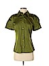 Apt. 9 Green Short Sleeve Button-Down Shirt Size S - photo 1