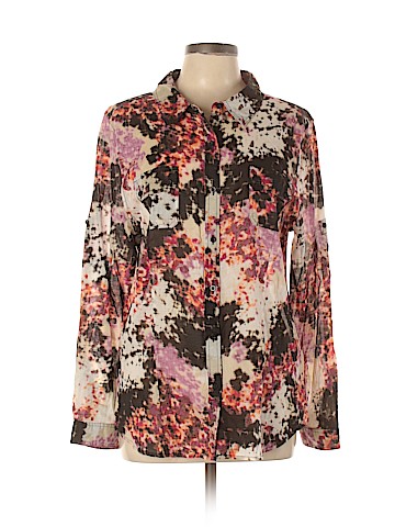 Calvin Klein Long Sleeve Button-Down Shirt (view 1)