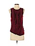 Ann Taylor LOFT Burgundy Sleeveless Top Size S (petite) - photo 1
