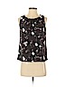 Ann Taylor LOFT Outlet 100% Polyester Gray Sleeveless Blouse Size XXS (petite) - photo 1