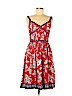 Spenser Jeremy 100% Cotton Red Casual Dress Size 6 - photo 1