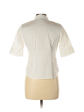 Ann Taylor LOFT 3/4 Sleeve Button-Down Shirt (view 2)