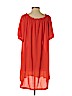 H&M 100% Polyester Red Casual Dress Size XS (petite) - photo 2