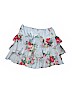 Ralph Lauren 100% Cotton Floral Blue Skirt Size 16 - photo 1