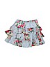Ralph Lauren 100% Cotton Floral Blue Skirt Size 16 - photo 2