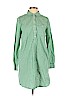 Gap 100% Cotton Green Casual Dress Size S - photo 1