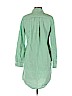 Gap 100% Cotton Green Casual Dress Size S - photo 2