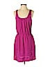 Aqua 100% Polyester Purple Casual Dress Size S - photo 1