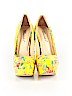 Breckelle's Yellow Heels Size 7 - photo 2