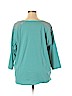 Van Heusen Teal 3/4 Sleeve Top Size XXL - photo 2