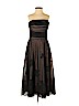 BCBGMAXAZRIA 100% Polyester Black Cocktail Dress Size 6 - photo 1