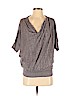 Vince. 100% Linen Gray Short Sleeve Top Size XS - photo 1