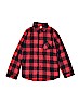 Assorted Brands Checkered-gingham Red Long Sleeve Button-Down Shirt Size 160 cm / US 14 - photo 1