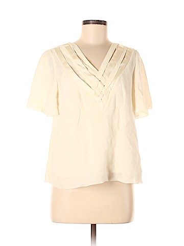 3.1 Phillip Lim Short Sleeve Silk Top (view 1)