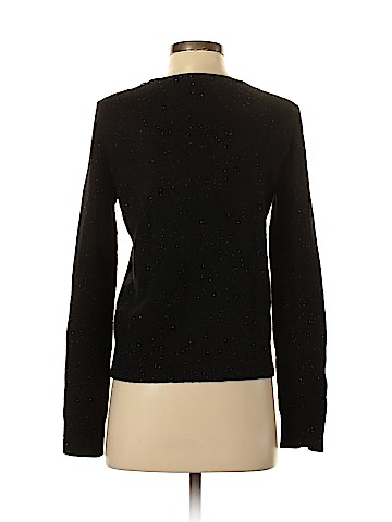 Aqua Silk Pullover Sweater (view 2)