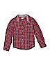 Peek... 100% Cotton Red Long Sleeve Button-Down Shirt Size 10 - photo 1