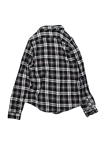 Justice Long Sleeve Button-Down Shirt (view 2)