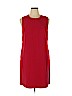 Ann Taylor LOFT Red Casual Dress Size 16 - photo 1