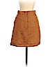 H&M 100% Polyester Solid Brown Skirt Size 6 Youth - photo 2