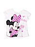 Disney White Short Sleeve T-Shirt Size 4T - photo 1