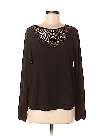 Xhilaration Long Sleeve Blouse (view 1)