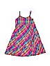 The Children's Place 100% Cotton Plaid Pink Dress Size 7 - 8 - photo 1