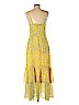 Banana Republic 100% Polyester Yellow Casual Dress Size 6 - photo 2