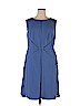 Adrianna Papell Blue Casual Dress Size 14w - photo 1