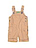 Assorted Brands 100% Cotton Tan Overalls Size 6-12 mo - photo 1