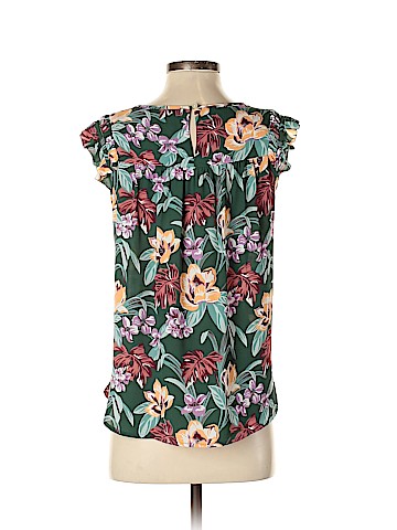 Ann Taylor LOFT Short Sleeve Blouse (view 2)