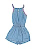 Guess 100% Cotton Solid Blue Romper Size 7/8 - photo 1