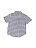 Baby Gap 100% Cotton Plaid Blue Short Sleeve Button-Down Shirt Size 2 - photo 2