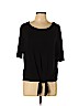 Dana Buchman Black Short Sleeve Top Size XL - photo 1