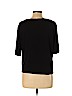 Dana Buchman Black Short Sleeve Top Size XL - photo 2