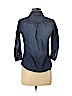 Juicy Couture Blue 3/4 Sleeve Button-Down Shirt Size P (petite) - photo 2