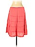 Soft Surroundings 100% Linen Pink Casual Skirt Size L (petite) - photo 2
