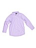 TFW Purple 3/4 Sleeve Button-Down Shirt Size 7 - photo 1