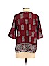 Ann Taylor Factory Burgundy 3/4 Sleeve Blouse Size M (petite) - photo 2