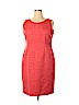 Kasper Red Casual Dress Size 16 (petite) - photo 1