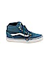 Vans Solid Blue Sneakers Size 6 - photo 1