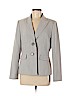 Le Suit 100% Polyester Gray Blazer Size 8 - photo 1