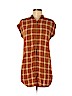 Old Navy 100% Viscose Rayon Orange Casual Dress Size M (petite) - photo 1